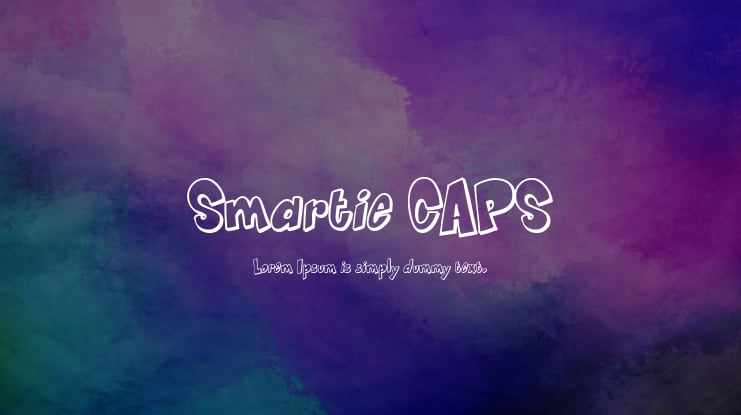 Smartie CAPS Font