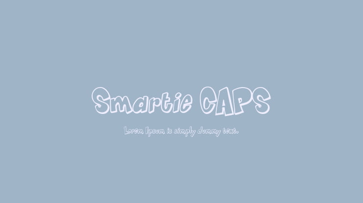 Smartie CAPS Font