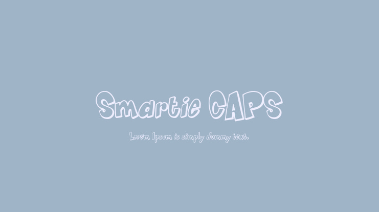 Smartie CAPS Font