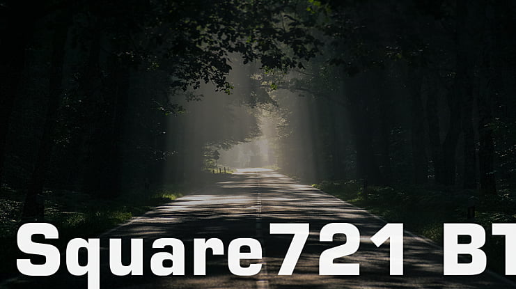 Square721 BT Font