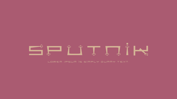 Sputnik Font