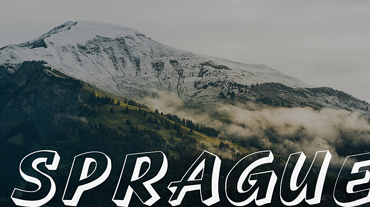 Sprague Font