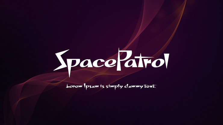SpacePatrol Font