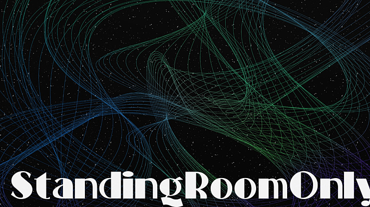 StandingRoomOnly Font