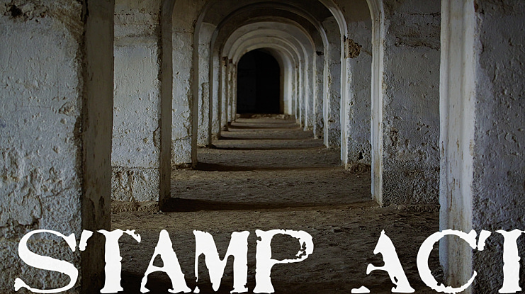 Stamp Act Font