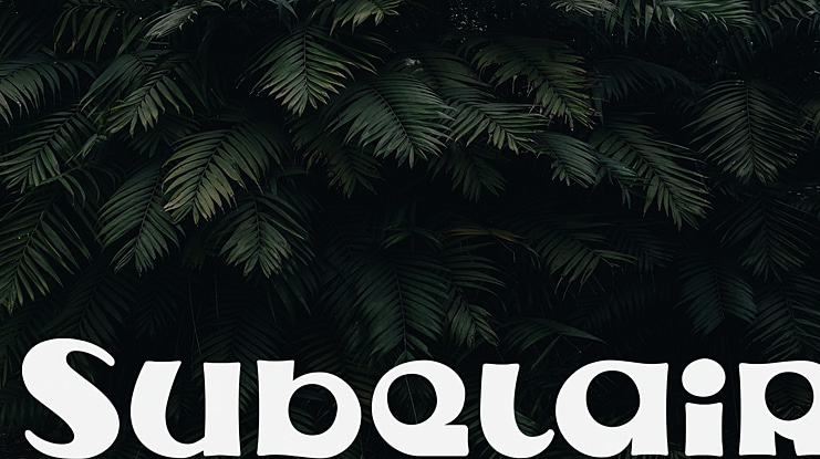 Subelair Font