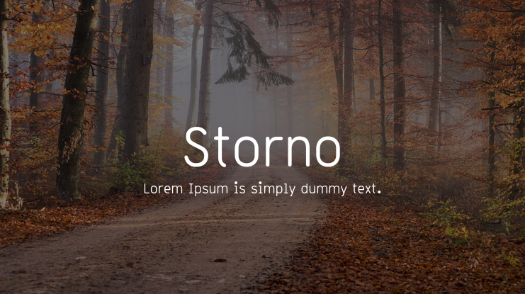 Storno Font