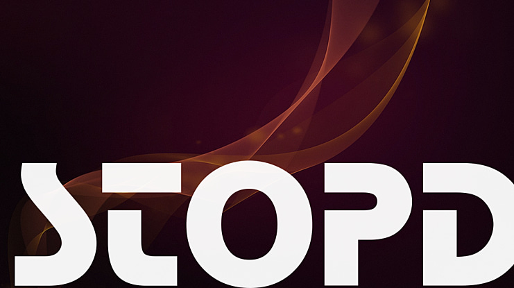 StopD Font