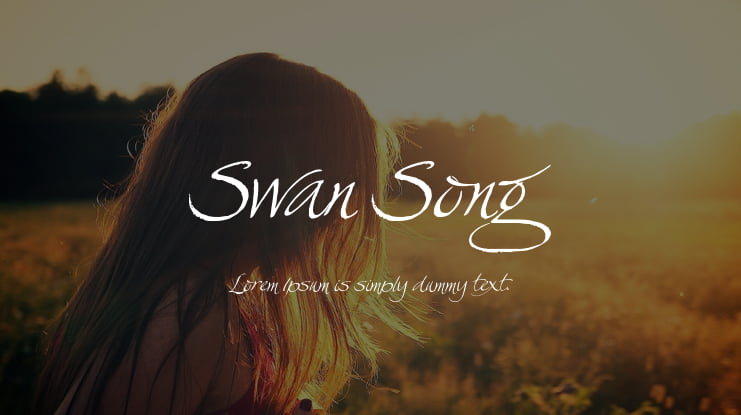 Swan Song Font