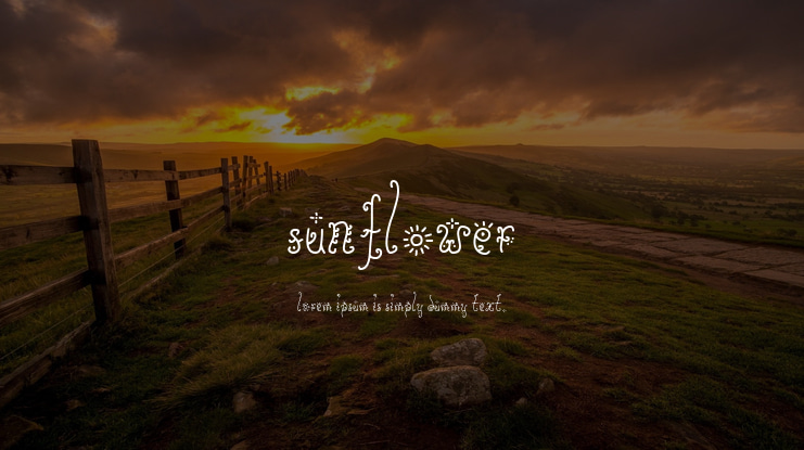 Sunflower Font