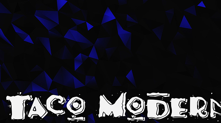 Taco Modern Font