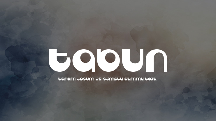 Tabun Font