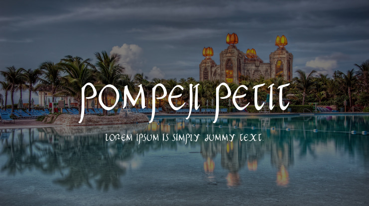 Pompeji Petit Font
