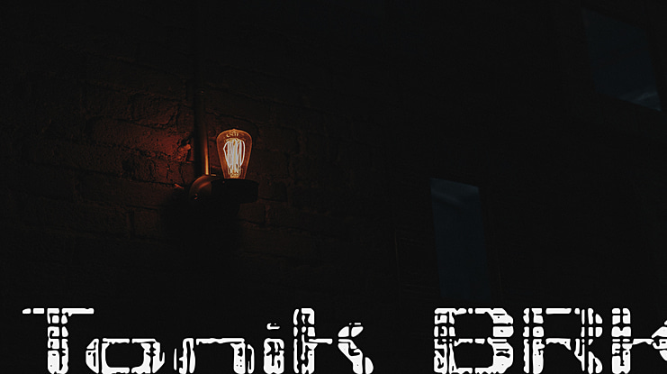 Tonik BRK Font