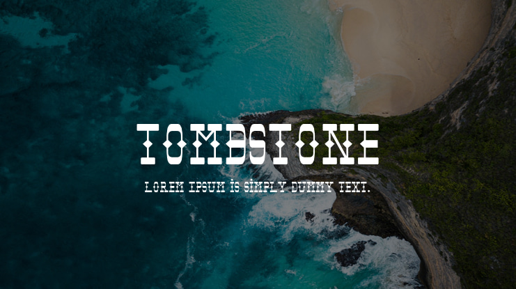 Tombstone Font