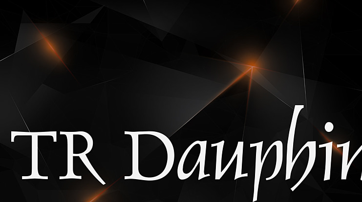 TR Dauphin Font