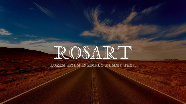 Rosart Font