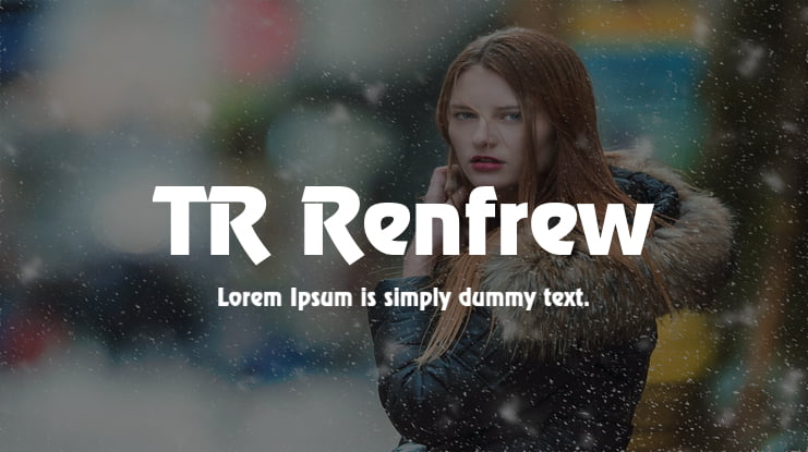 TR Renfrew Font