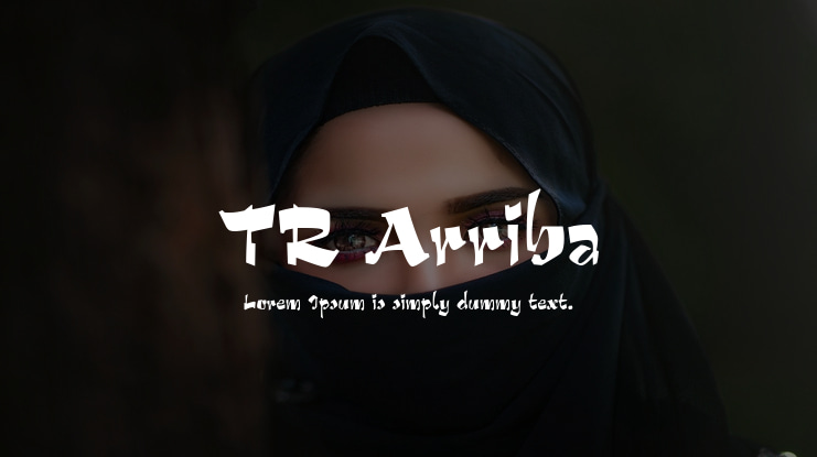 TR Arriba Font