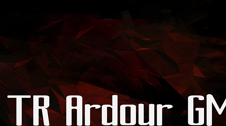 TR Ardour GM Font