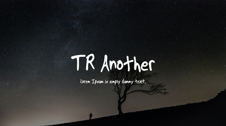 TR Another Font