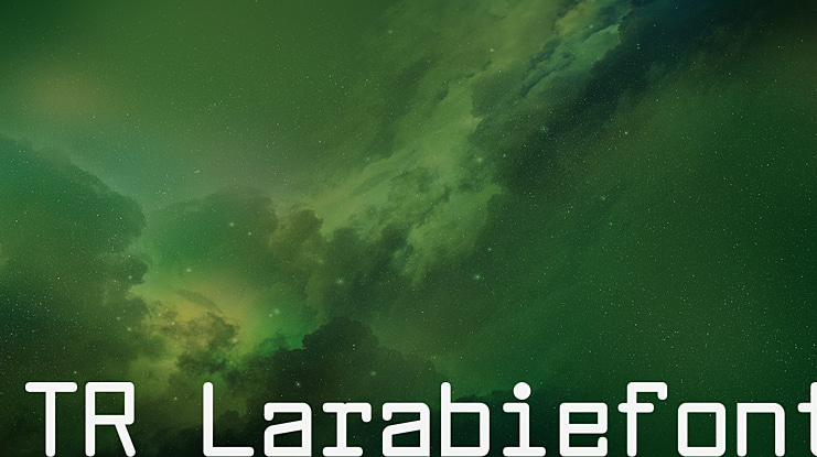 TR Larabiefont Font