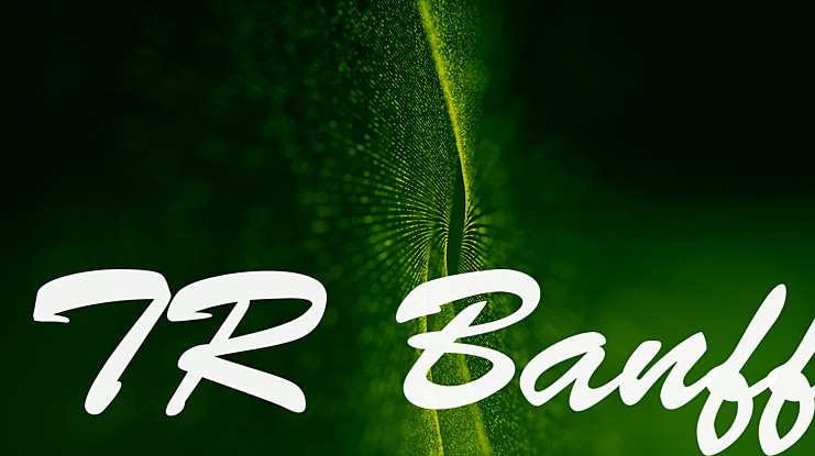 TR Banff Font