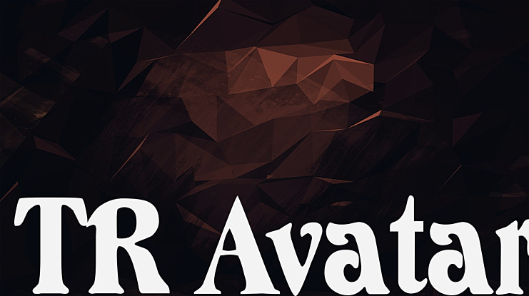 TR Avatar Font