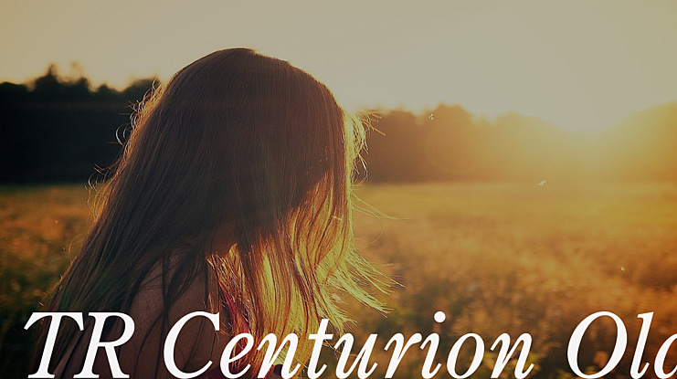 TR Centurion Old Font