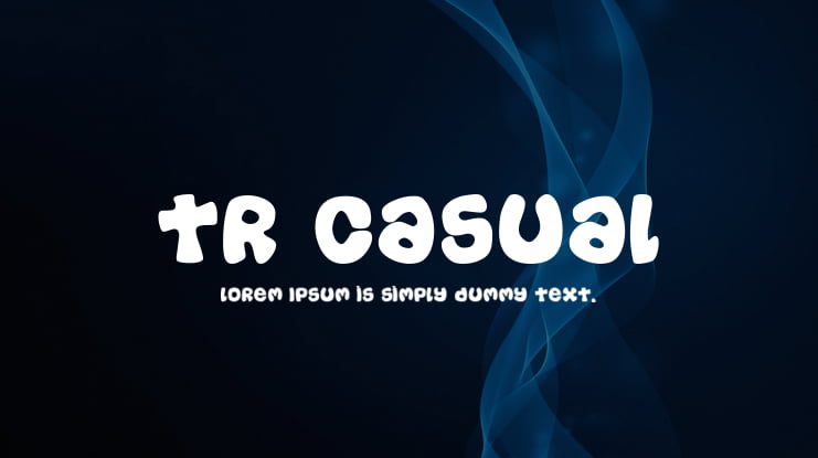 TR Casual Font