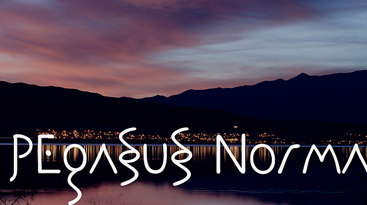 Pegasus Font