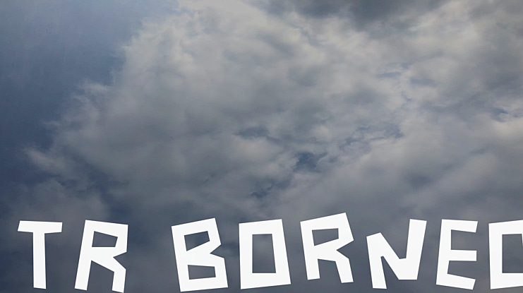 TR Borneo Font