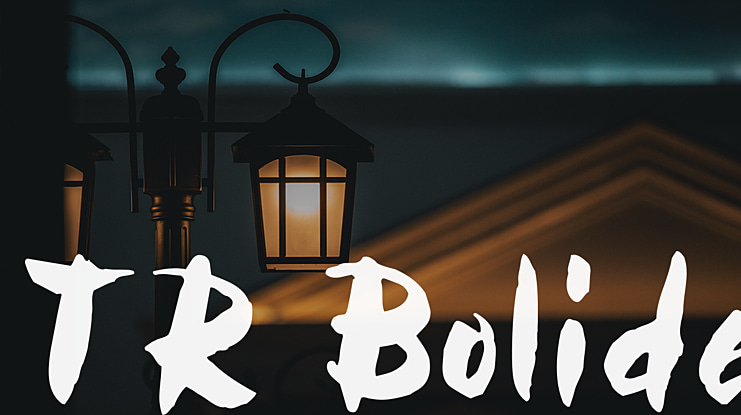 TR Bolide Font