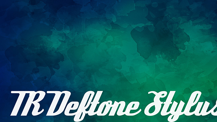 TR Deftone Stylus Font