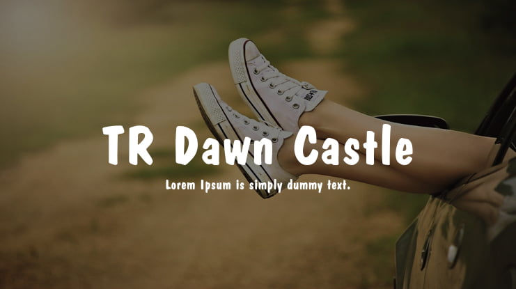 TR Dawn Castle Font