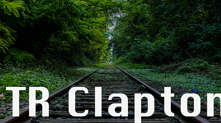 TR Clapton Font