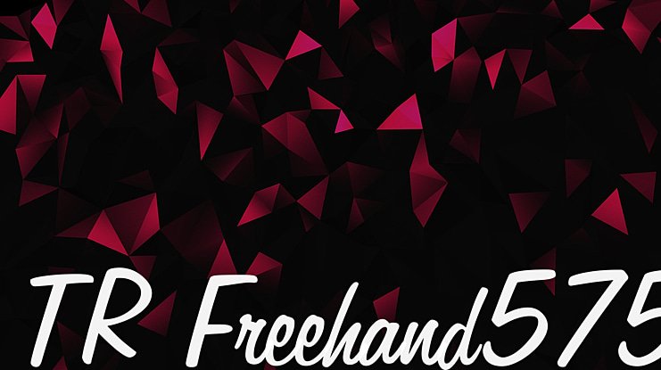 TR Freehand575 Font