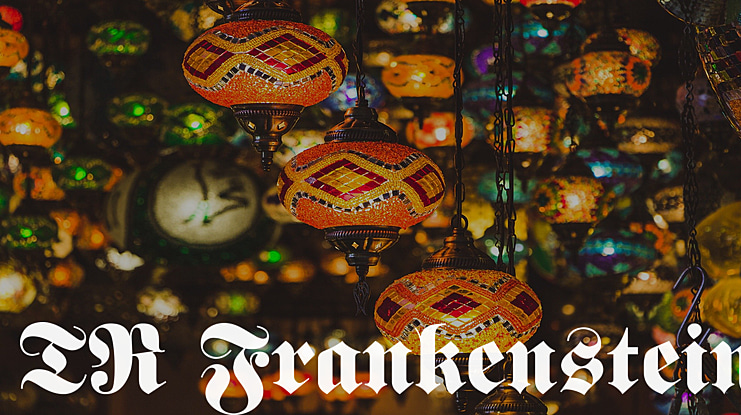 TR Frankenstein Font