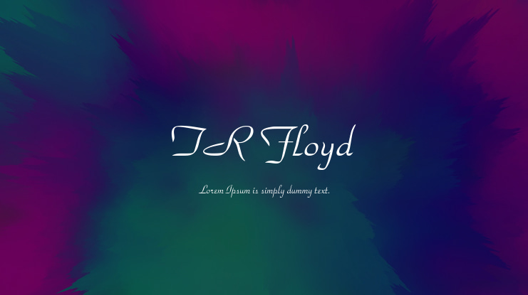 TR Floyd Font