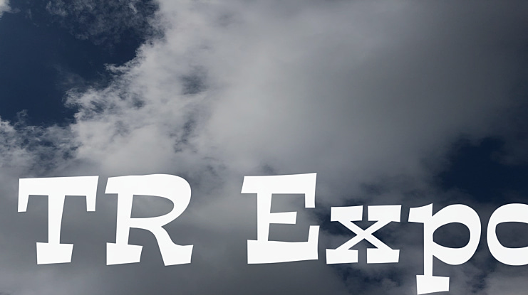 TR Expo Font