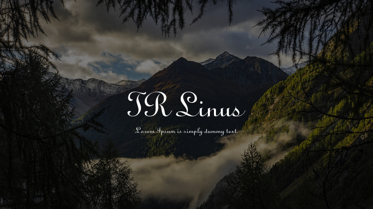TR Linus Font