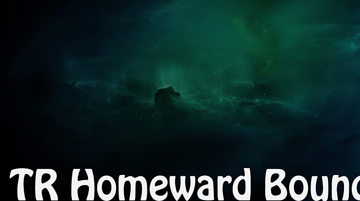 TR Homeward Bound Font