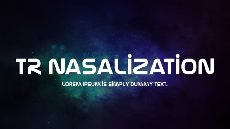 TR Nasalization Font