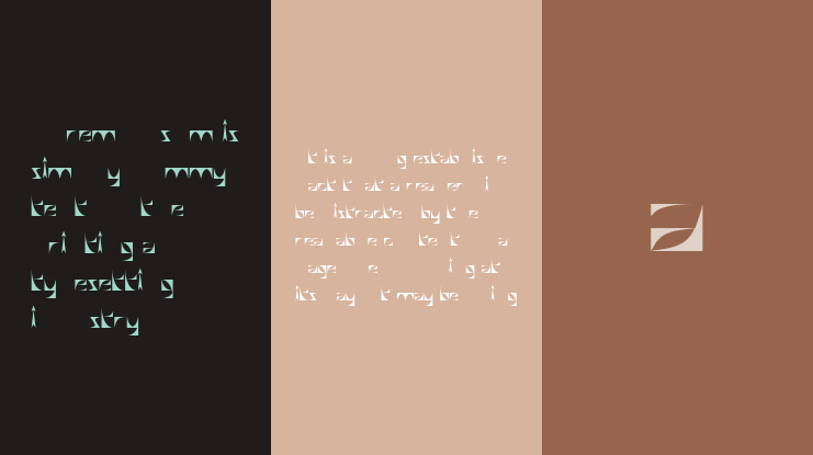 SWALLOW Sky Night Font