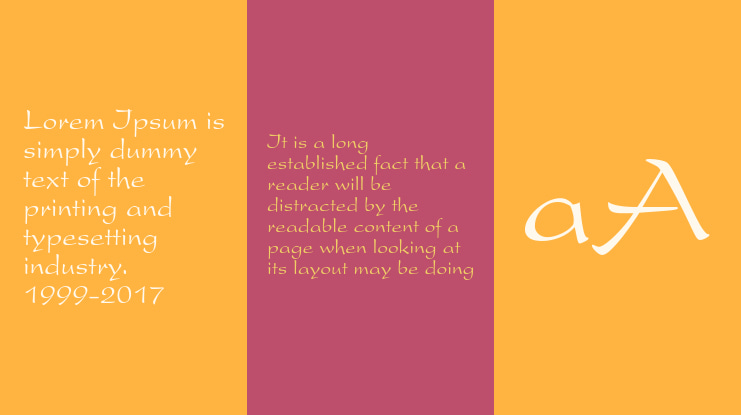 TrSah President Font