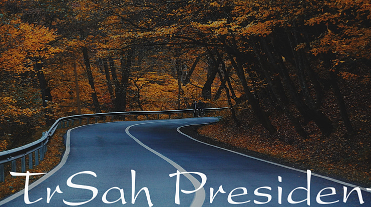 TrSah President Font