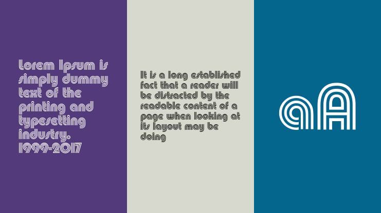 TR Pump Triline Font