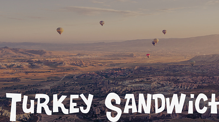 Turkey Sandwich Font