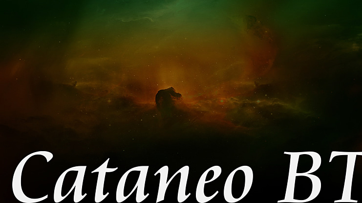 Cataneo BT Font