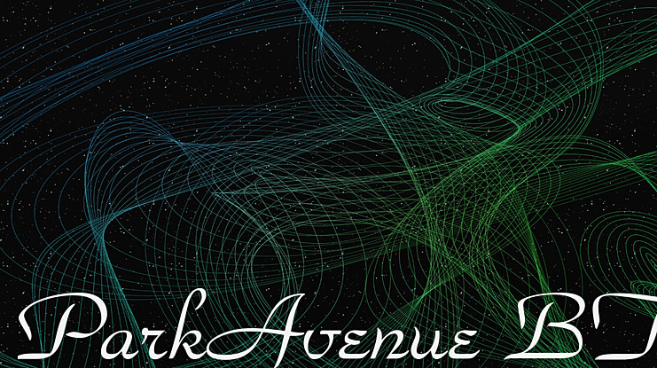ParkAvenue BT Font